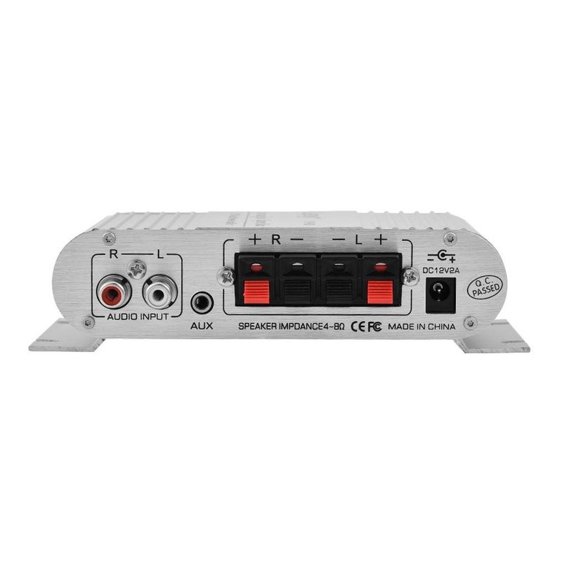 Serounder مضخم صوت ستيريو DIY بقناتين، 20 واط مكبر صوت رقمي صغير للهاتف MP3 الكمبيوتر السيارة الدراجة النارية المنزل - Image 2